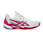 ASICS Buty tenisowe ASICS Solution Speed FF 3 Buty Do Tenisa Ziemnego Kobiety-Biały,Jagoda