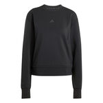 adidas ODZIEŻ adidas D4T Knit Crew Bluza Kobiety-czarny