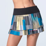 Lucky in Love ODZIEŻ Lucky in Love Stripe It Up Pleated Spódnica Kobiety-Czarny,Wielokolorowy