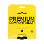 Tennis-Point Tennis-Point Premium Comfort Multi Zestaw Naciągów 12m-Czarny