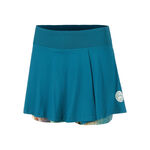 BIDI BADU ODZIEŻ BIDI BADU Komodo Printed Wavy Sp&oacute;dnica Kobiety-Petrol