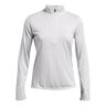 Tech Half-Zip Twist Długi Rękaw Kobiety-Szary