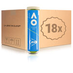 Dunlop Piłka z wewnętrznym ciśnieniem Dunlop Australian Open Puszka 4 Szt.