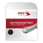 MSV MSV Focus-HEX Soft Zestaw Naciągów 12m-Czarny