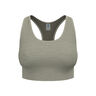 Seamless Medium Padded Stanik sportowy Kobiety - khaki, 