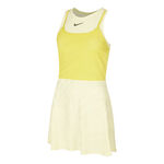 Nike ODZIEŻ Nike Court Dri-Fit Slam Sukienka Kobiety-Limonka,Zieleń
