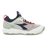 Diadora Buty tenisowe Diadora  Speed Blushield Fly 4 + buty do tenisa ziemnego Mężczyźni-biały,czerwony