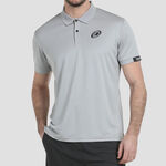 Bullpadel ODZIEŻ Bullpadel Basic Polo Mężczyźni-Jasnoszary