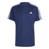 Training Essential Base 3 Stripes Koszulka Mężczyźni-Ciemnoniebieski,Biały