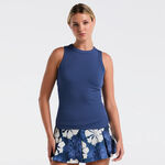 Original Penguin ODZIEŻ Original Penguin Rib Tank Top Kobiety-Ciemnoniebieski