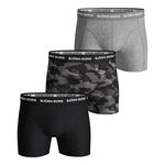Björn Borg ODZIEŻ Björn Borg Cotton Stretch Boxer 3P Bokserki Mężczyźni-Oliwka,Zieleń