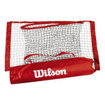 Wilson Wymagania dla trenerów Wilson EZ 20' Siatka Tenisowa Wymiana-Czarny,Czerwony