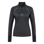 Newline ODZIEŻ Newline Mesa Half-Zip Top do biegania Kobiety - czarny, 