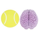 Gamma Akcesoria do rakiet Gamma String Things Tennisball,Brain Amortyzatory W PODWÓJNYM OPAKOWANIU-wielokolorowy