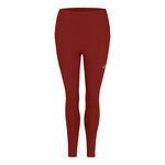 ASICS ODZIEŻ ASICS Road High Waist Getry do biegania Kobiety - czerwone wino, 