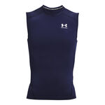Under Armour ODZIEŻ Under Armour Heatgear Comp Tank Top Mężczyźni-Ciemnoniebieski,Biały