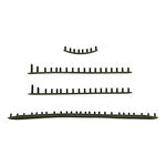 Tecnifibre Akcesoria do rakiet Tecnifibre T-Fight TF-40 16/19 Khaki Zestaw Pasków Z Oczkami-Czarny