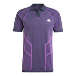 adidas ODZIEŻ adidas Seamless Pro Polo Mężczyźni-Fioletowy,Jagoda