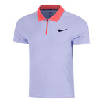 Nike ODZIEŻ Nike Dri-Fit Advantage Slam Ultra  NY Polo Mężczyźni - liliowy, pomarańczowy