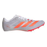 adidas Buty do biegania adidas Sprintstar But z kolcami Unisex-biały, czerwony