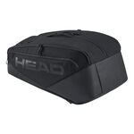 HEAD HEAD Pro X Racquet Bag XL Torba Na Rakiete 12s-Czarny