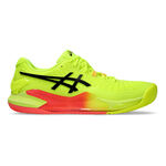 ASICS Buty tenisowe ASICS Gel-Resolution 9 Clay buty do tenisa ziemnego Mężczyźni - żółty, czarny