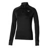 Warmalite Half-Zip Top do biegania Kobiety - czarny, 