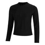 Nike ODZIEŻ Nike Court Dri-Fit Advantage Długi Rękaw Kobiety-Czarny,Czarny