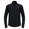 Zeroweight Warm Mid Layer 1/2 Zip Koszulka do biegania Mężczyźni - czarny, 