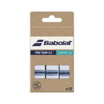 Babolat Owijki Babolat Pro Tour 2.0 Opakowanie 12 Szt.-Biały