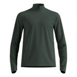 Odlo ODZIEŻ Odlo Essential Thermal Midlayer 1/2 Zip Koszulka do biegania Mężczyźni - oliwka, 