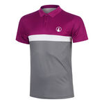 Quiet Please Polo Quiet Please Crush Tournament Block Polo Mężczyźni - jagoda, biały