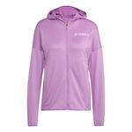adidas ODZIEŻ adidas Terrex XPR Light Fleece Kurtka do biegania Kobiety - fioletowy, 