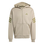 adidas ODZIEŻ adidas 3Stripes Full-Zip Kurtka treningowa Mężczyźni-beż