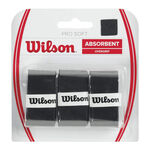 Wilson Owijki Wilson Soft Overgrip Opakowanie 3 Szt.-Czarny