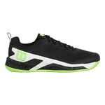 Wilson Buty tenisowe Wilson Rush Pro 4.5 Buty Do Tenisa Ziemnego Mężczyźni-Czarny,Jasnozielony
