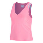 Lucky in Love ODZIEŻ Lucky in Love Shimmer V-Neck Tank Top Kobiety-Róż