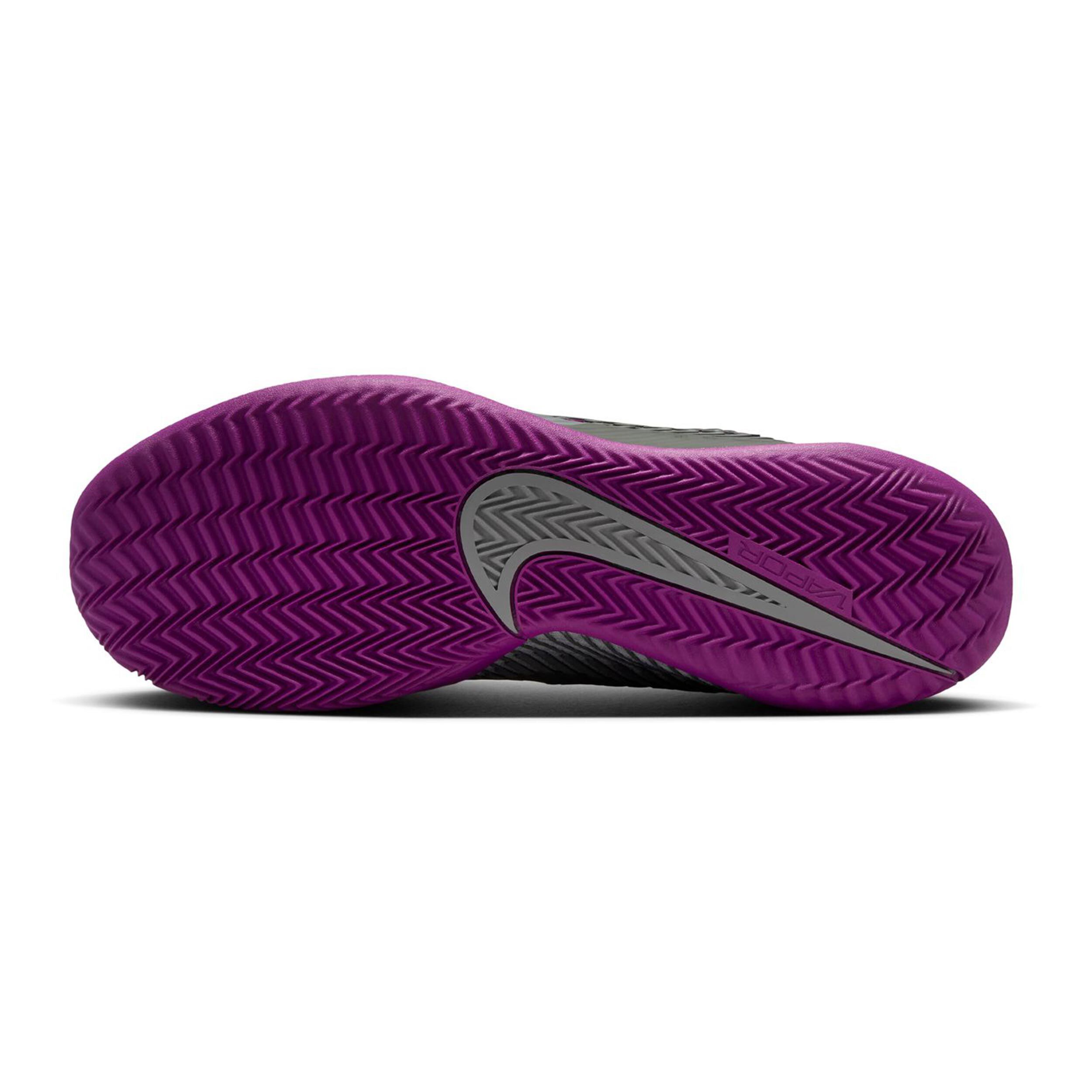 Air Zoom Vapor 11 Buty Do Tenisa Ziemnego Mężczyźni - Szary, Jagoda