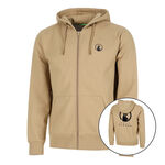 Quiet Please ODZIEŻ Quiet Please Wild Tonal Zip Bluza Dresowa Mężczyźni-Beż