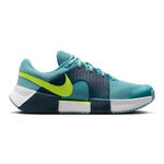 Nike Buty tenisowe Nike Zoom GP Challenge 1 buty do tenisa ziemnego Mężczyźni - turkus, ciemnoniebieski