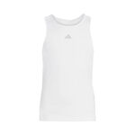 adidas Tank top adidas Club Tank top Dziewczynki-biały