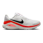 Nike Buty do biegania Nike Structure 26 But stabilizujący Mężczyźni - biały, neonowy czerwony