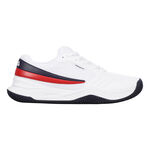 Fila buty do tenisa ziemnego Fila Axilus FX CLY buty do tenisa ziemnego Mężczyźni-biały, czerwony