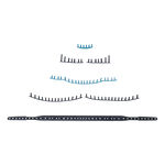 Babolat Akcesoria do rakiet Babolat Pure Drive Team Zestaw pask&oacute;w z oczkami 