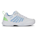 K-Swiss Buty tenisowe K-Swiss Court Express 2 Buty Do Tenisa Ziemnego Kobiety-Biały,Jasnoniebieski