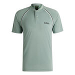 BOSS ODZIEŻ BOSS Pariq TOC Mesh Polo Mężczyźni-Szałwia