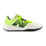 New Balance buty do tenisa allcourt New Balance 696v6 buty do tenisa allcourt Mężczyźni-biały, neonowy ż&oacute;łty