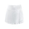 Minimal High Waist Spódnica Kobiety-Biały,Srebrny
