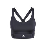 adidas ODZIEŻ adidas FastImpact Luxe Run High-Support Stanik Sportowy Kobiety-Czarny