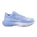 Babolat Buty tenisowe Babolat SFX 4 CLY buty do tenisa ziemnego Kobiety-jasnoniebieski, biały